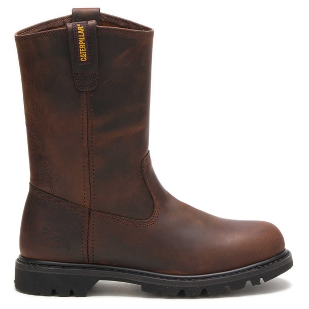 CAT revolver work boot soft toe